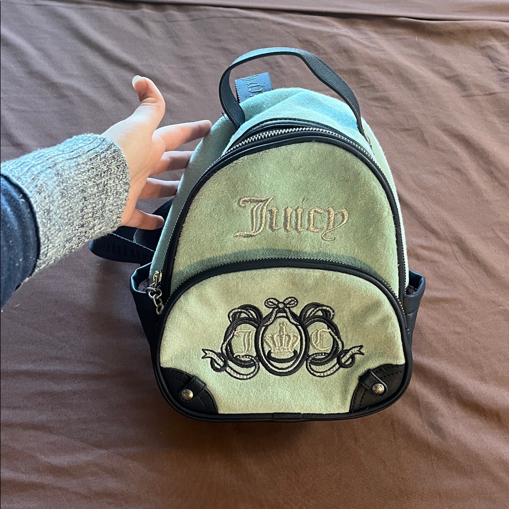 Blue Juicy Couture Mini Backpack